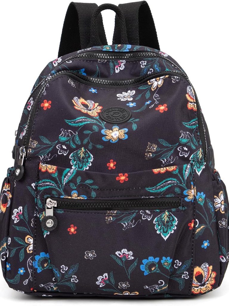 Mini Backpack Purse For Women,Small Nylon Backpacks For Ladies Backpacks Women A